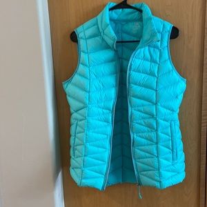 Down vest mint green medium